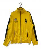 POLO RALPH LAURENポロ・ラルフローレン）の古着「EXCLUSIVE OF DECORATION トラックジャケット」｜イエロー
