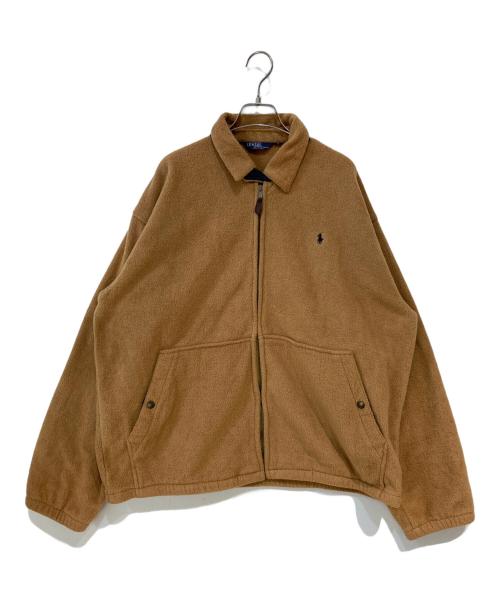 POLO RALPH LAUREN（ポロ・ラルフローレン）POLO RALPH LAUREN (ポロ・ラルフローレン) USA製 フリーススイングトップ オレンジ サイズ:Lの古着・服飾アイテム