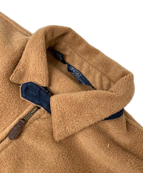 POLO RALPH LAUREN（ポロ・ラルフローレン）POLO RALPH LAUREN (ポロ・ラルフローレン) USA製 フリーススイングトップ オレンジ サイズ:Lの古着・服飾アイテム