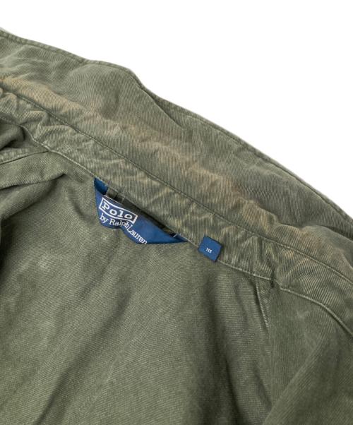 POLO RALPH LAUREN（ポロ・ラルフローレン）POLO RALPH LAUREN (ポロ・ラルフローレン) マルチポケットハンティングジャケット ブラウン サイズ:Lの古着・服飾アイテム