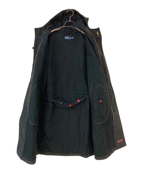 POLO RALPH LAUREN（ポロ・ラルフローレン）POLO RALPH LAUREN (ポロ・ラルフローレン) ワッペン モッズコート ブラック サイズ:Mの古着・服飾アイテム