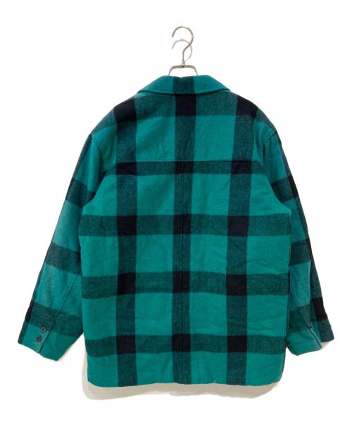 RALPH LAUREN（ラルフローレン）RALPH LAUREN (ラルフローレン) 裏地キルティング バッファローチェック シャツジャケット グレー サイズ: Sの古着・服飾アイテム