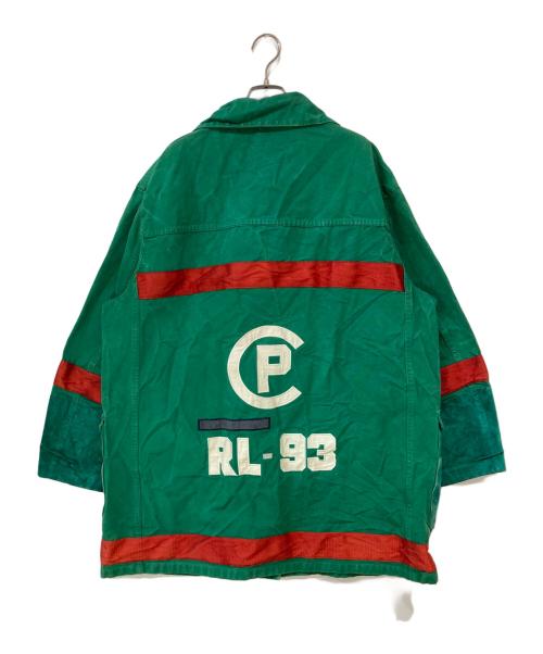 POLO RALPH LAUREN（ポロ・ラルフローレン）POLO RALPH LAUREN (ポロ・ラルフローレン) CP RL-93 ファイヤーマン ジャケット カーキ サイズ:Lの古着・服飾アイテム