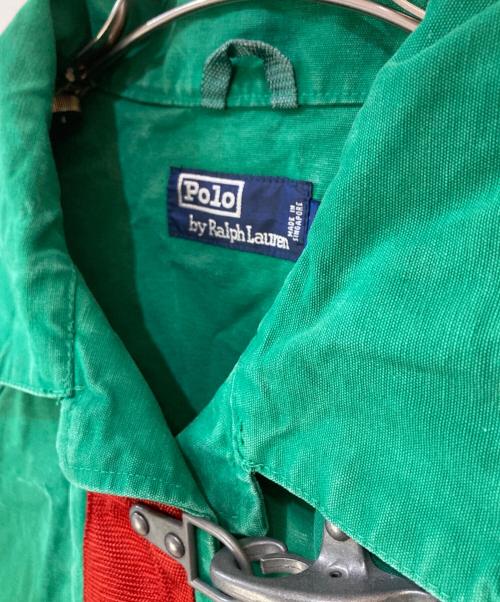 POLO RALPH LAUREN（ポロ・ラルフローレン）POLO RALPH LAUREN (ポロ・ラルフローレン) CP RL-93 ファイヤーマン ジャケット カーキ サイズ:Lの古着・服飾アイテム