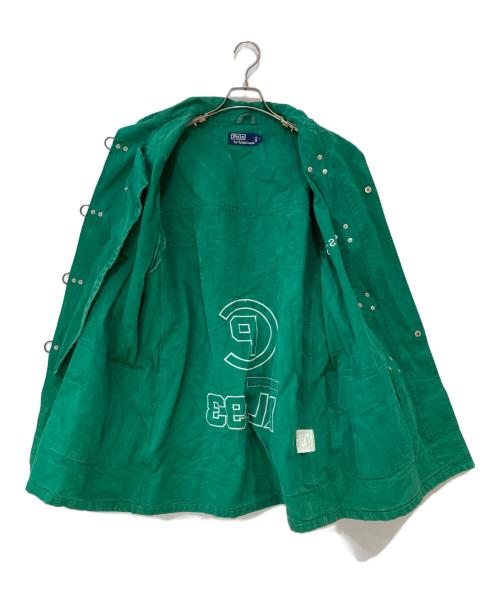 POLO RALPH LAUREN（ポロ・ラルフローレン）POLO RALPH LAUREN (ポロ・ラルフローレン) CP RL-93 ファイヤーマン ジャケット カーキ サイズ:Lの古着・服飾アイテム