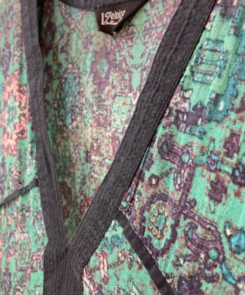 Velnica（ヴェルニカ）Velnica (ヴェルニカ) 総柄ワンピース グリーン サイズ:Freeの古着・服飾アイテム