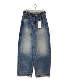 ZARA（ザラ）の古着「バギーデニムパンツ」｜インディゴ