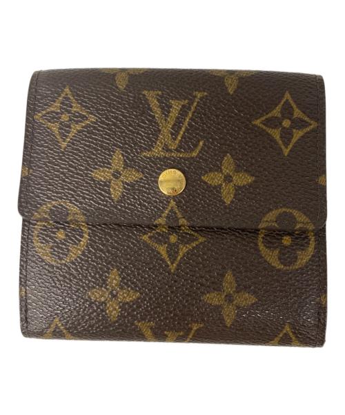 LOUIS VUITTON（ルイ ヴィトン）LOUIS VUITTON (ルイ ヴィトン) ポルトフォイユ・エリーズ 2つ折り財布 ブラウンの古着・服飾アイテム