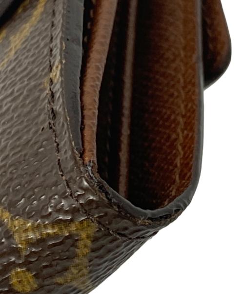 LOUIS VUITTON（ルイ ヴィトン）LOUIS VUITTON (ルイ ヴィトン) ポルトフォイユ・エリーズ 2つ折り財布 ブラウンの古着・服飾アイテム