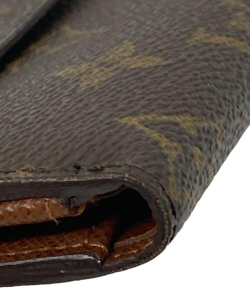 LOUIS VUITTON（ルイ ヴィトン）LOUIS VUITTON (ルイ ヴィトン) ポルトフォイユ・エリーズ 2つ折り財布 ブラウンの古着・服飾アイテム