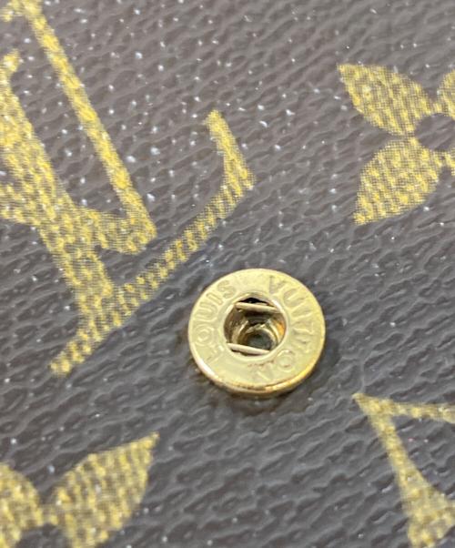 LOUIS VUITTON（ルイ ヴィトン）LOUIS VUITTON (ルイ ヴィトン) ポルトフォイユ・エリーズ 2つ折り財布 ブラウンの古着・服飾アイテム