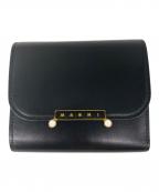 MARNIマルニ）の古着「ENVELOPE WALLET」｜ブラック