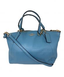 COACH（コーチ）の古着「ケルシーサッチェル 2WAY トートバッグ」｜ブルー