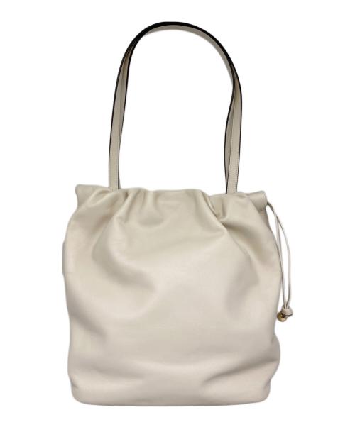 COACH（コーチ）COACH (コーチ) フェイ ドローストリング トート バッグ ホワイトの古着・服飾アイテム