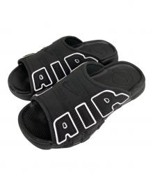 NIKE（ナイキ）の古着「AIR MORE UPTEMPO SLIDE」｜BLACK/WHITE-BLACK-CL