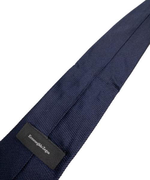 ERMENEGILDO ZEGNA（エルメネジルド・ゼニア）ERMENEGILDO ZEGNA (エルメネジルド・ゼニア) ネクタイ ネイビー サイズ:無 未使用品の古着・服飾アイテム