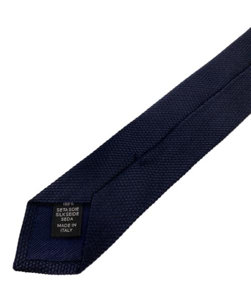 ERMENEGILDO ZEGNA（エルメネジルド・ゼニア）ERMENEGILDO ZEGNA (エルメネジルド・ゼニア) ネクタイ ネイビー サイズ:無 未使用品の古着・服飾アイテム