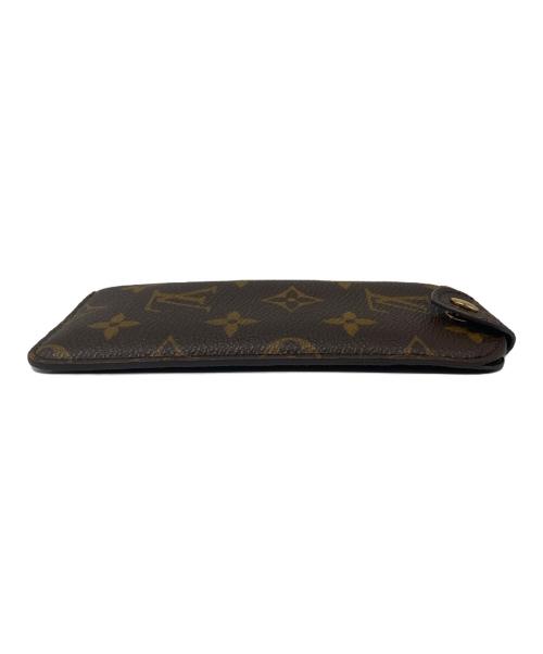 LOUIS VUITTON（ルイ ヴィトン）LOUIS VUITTON (ルイ ヴィトン) エテュイ・リュネットPM メガネケース ブラウンの古着・服飾アイテム