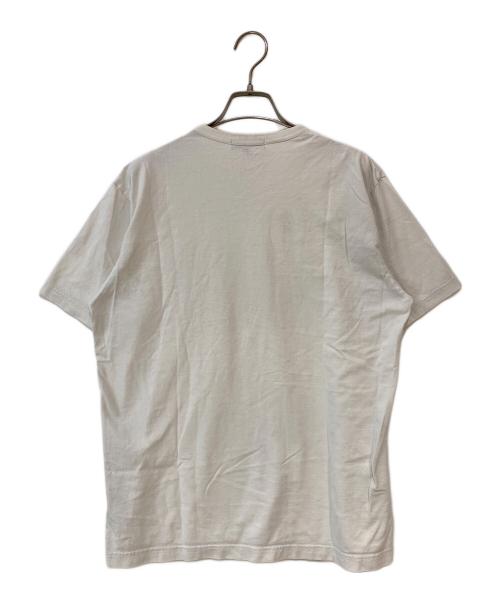 COMME des GARCONS HOMME（コムデギャルソン オム）COMME des GARCONS HOMME (コムデギャルソン オム) ロゴプリントTシャツ ホワイト サイズ:Lの古着・服飾アイテム