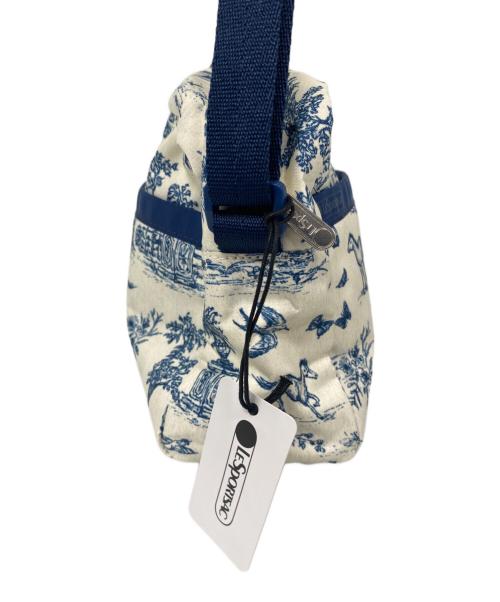 LeSportsac（レスポートサック）LeSportsac (レスポートサック) トワルドジュイ柄ポーチ付きショルダーバッグ ネイビー 未使用品の古着・服飾アイテム