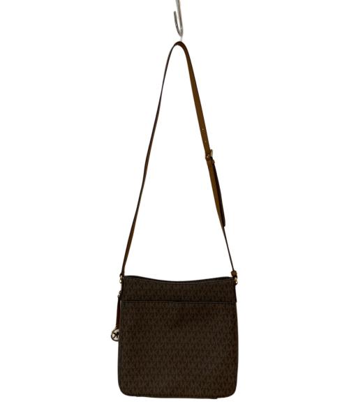 MICHAEL KORS（マイケルコース）MICHAEL KORS (マイケルコース) JET SET TRAVEL LG MESSENGER バッグ ブラウンの古着・服飾アイテム