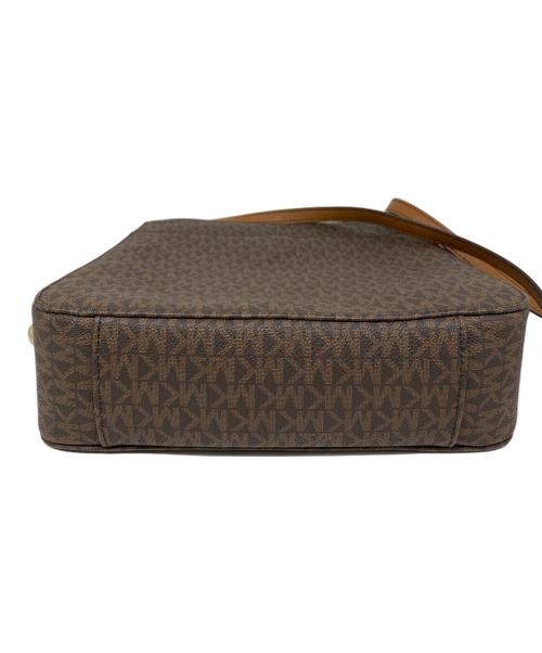 MICHAEL KORS（マイケルコース）MICHAEL KORS (マイケルコース) JET SET TRAVEL LG MESSENGER バッグ ブラウンの古着・服飾アイテム
