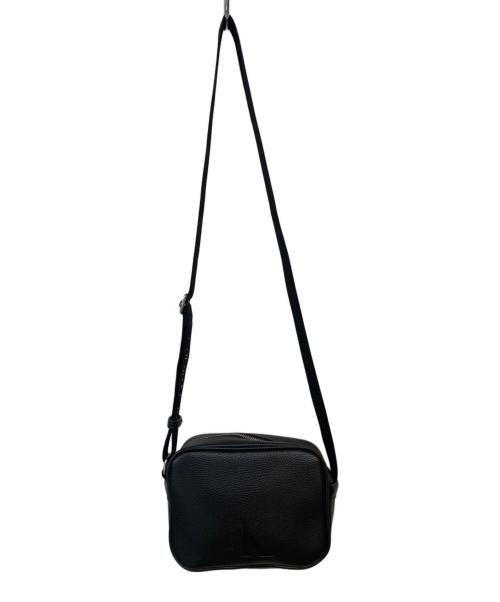 Calvin Klein（カルバンクライン）Calvin Klein (カルバンクライン) エンポス加工ショルダーバッグ ブラックの古着・服飾アイテム