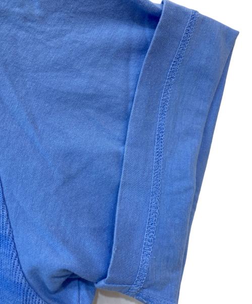 COMME des GARCONS HOMME（コムデギャルソン オム）COMME des GARCONS HOMME (コムデギャルソン オム) ボーダーポロシャツ ブルー サイズ:Ｓの古着・服飾アイテム