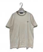 FRED PERRY×SHIPSフレッドペリー×シップス）の古着「WIN TIPPED Tシャツ」｜ホワイト