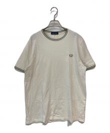 FRED PERRY×SHIPS（フレッドペリー×シップス）の古着「WIN TIPPED Tシャツ」｜ホワイト
