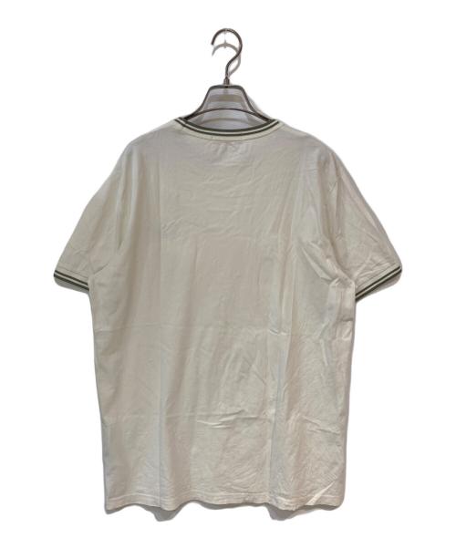FRED PERRY（フレッドペリー）FRED PERRY (フレッドペリー) SHIPS (シップス) WIN TIPPED Tシャツ ホワイト サイズ:Lの古着・服飾アイテム
