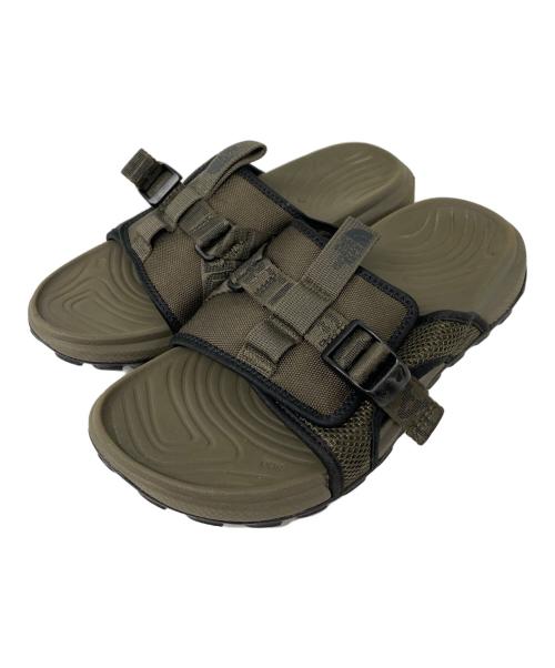 THE NORTH FACE（ザ ノース フェイス）THE NORTH FACE (ザ ノース フェイス) Explore Camp Slides オリーブ サイズ: 26cmの古着・服飾アイテム