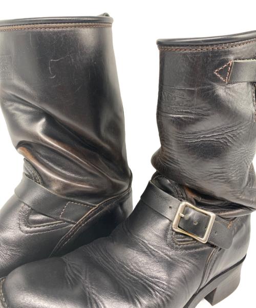 WESCO（ウェスコ）WESCO (ウェスコ) custom boss エンジニアブーツ ブラック サイズ:10Eの古着・服飾アイテム