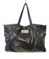Matin Kim（マーティン・キム）の古着「BIG COATING TOTE BAG」｜ブラック