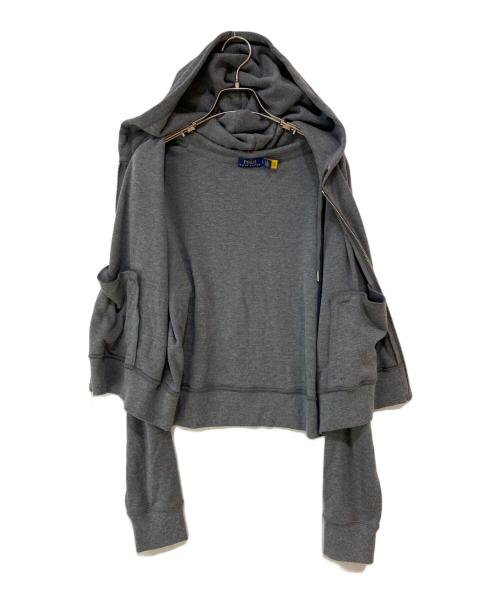 POLO RALPH LAUREN（ポロ・ラルフローレン）POLO RALPH LAUREN (ポロ・ラルフローレン) ジップパーカー グレー サイズ:Lの古着・服飾アイテム