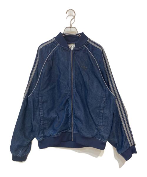 adidas Originals（アディダスオリジナル）adidas Originals (アディダスオリジナル) SST アディカラー ルーズ SST デニム ストーン トラックジャケット インディゴ サイズ:Ｓの古着・服飾アイテム