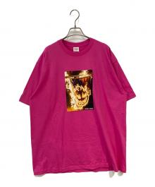 SUPREME×SPITFIRE（シュプリーム×スピットファイア）の古着「26SS Flag Tee」｜ピンク
