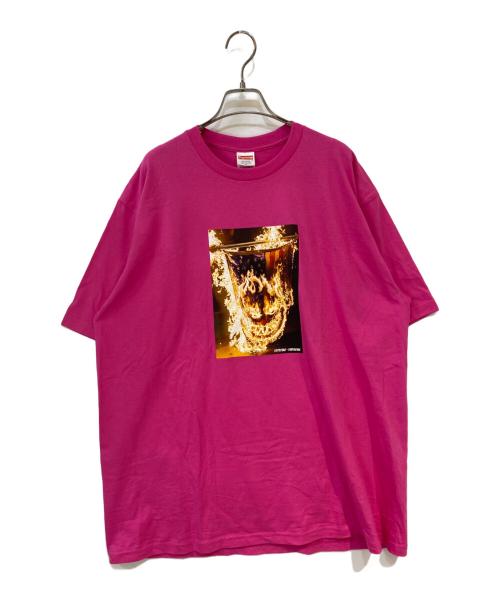 SUPREME（シュプリーム）SUPREME (シュプリーム) SPITFIRE (スピットファイア) 26SS Flag Tee ピンク サイズ: XLの古着・服飾アイテム