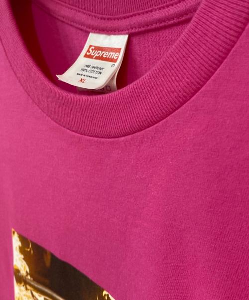 SUPREME（シュプリーム）SUPREME (シュプリーム) SPITFIRE (スピットファイア) 26SS Flag Tee ピンク サイズ: XLの古着・服飾アイテム