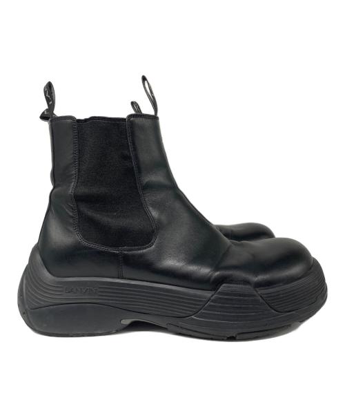 LANVIN（ランバン）LANVIN (ランバン) Flash X Chelsea Boots ブラック サイズ:44の古着・服飾アイテム