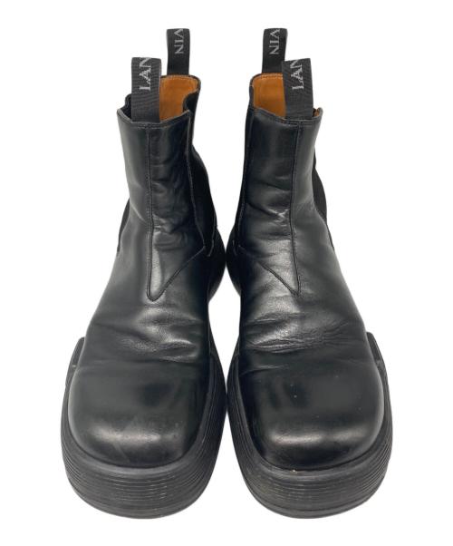 LANVIN（ランバン）LANVIN (ランバン) Flash X Chelsea Boots ブラック サイズ:44の古着・服飾アイテム