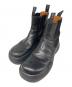 LANVIN（ランバン）の古着「Flash X Chelsea Boots」｜ブラック