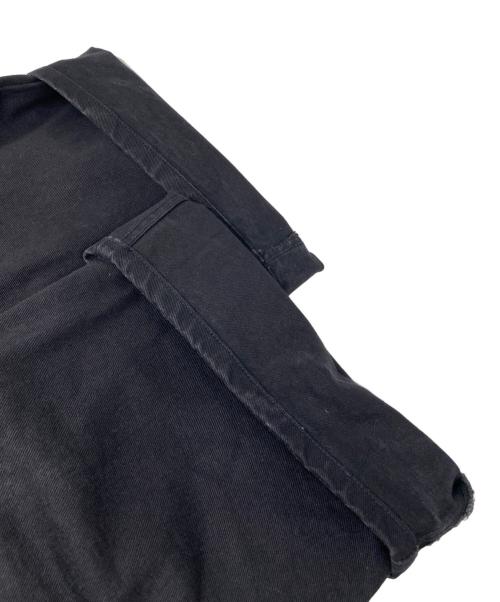 POLO JEANS（ポロジーンズ）POLO JEANS (ポロジーンズ) デニムバギーハーフパンツ ブラック サイズ:83.5cm (W33)の古着・服飾アイテム