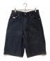 POLO JEANS（ポロジーンズ）の古着「デニムバギーハーフパンツ」｜ブラック
