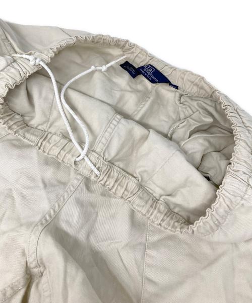 POLO RALPH LAUREN（ポロ・ラルフローレン）POLO RALPH LAUREN (ポロ・ラルフローレン) スモールポニー ハーフパンツ アイボリー サイズ:Lの古着・服飾アイテム