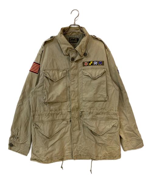 POLO RALPH LAUREN（ポロ・ラルフローレン）POLO RALPH LAUREN (ポロ・ラルフローレン) ミリタリージャケット オリーブ サイズ:Lの古着・服飾アイテム