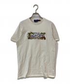 POLO RALPH LAURENポロ・ラルフローレン）の古着「Solid Embroidered Pure Cotton Regular Fit T-Shirt」｜ホワイト