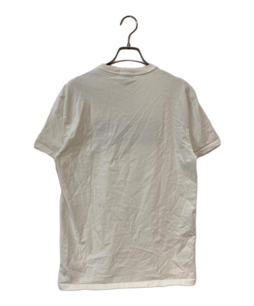 POLO RALPH LAUREN（ポロ・ラルフローレン）POLO RALPH LAUREN (ポロ・ラルフローレン) Solid Embroidered Pure Cotton Regular Fit T-Shirt ホワイト サイズ:Ｓの古着・服飾アイテム