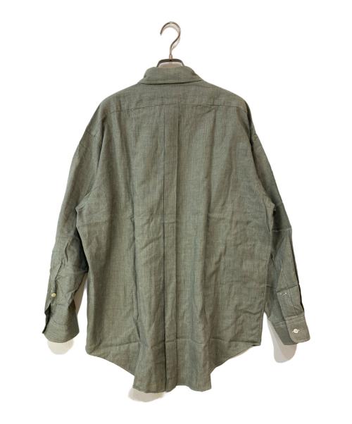 RALPH LAUREN（ラルフローレン）RALPH LAUREN (ラルフローレン) BLAKE スモールポニー ボタンダウンシャツ ベージュ サイズ:Lの古着・服飾アイテム