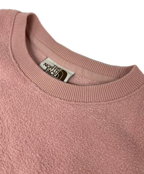 THE NORTH FACE（ザ ノース フェイス）THE NORTH FACE (ザ ノース フェイス) TERRY SWEATSHIRTS ピンク サイズ:Sの古着・服飾アイテム